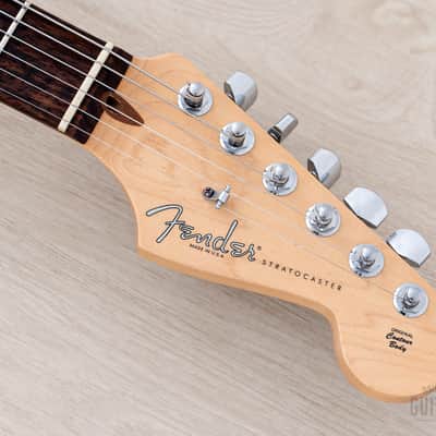 2006 Fender American Stratocaster HH Double Fat Shoreline Gold w/ S1 & Case, Big Apple image 4