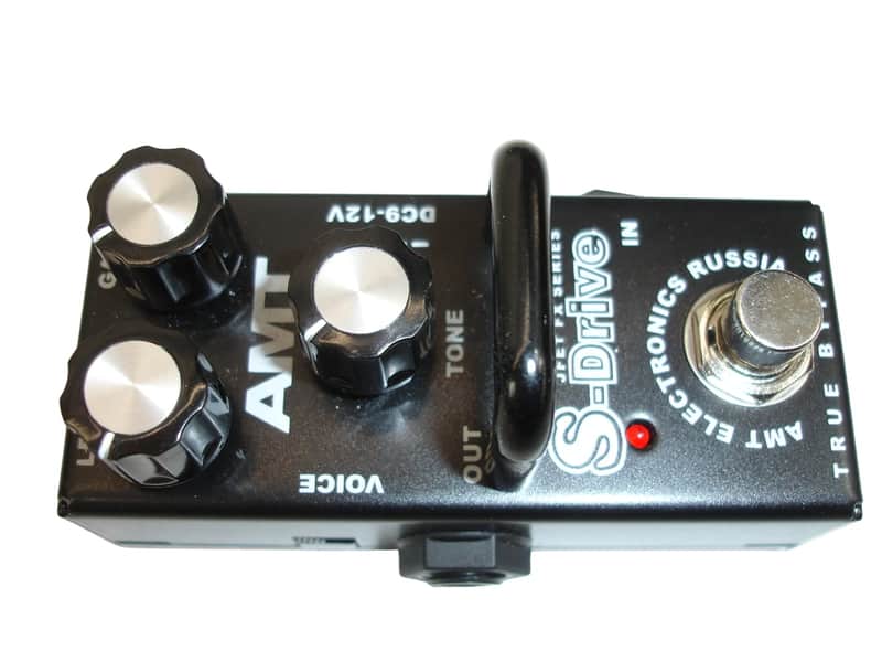 AMT S-Drive Mini Overdrive Guitar Effects Pedal image 1
