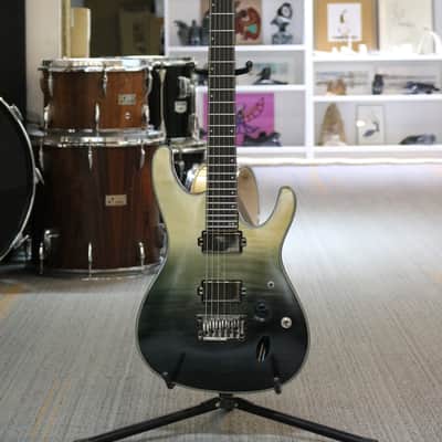 2019 Ibanez S61AL Axion Label Black Mirage Gradation Electric Guitar image 2