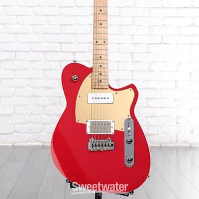 Reverend Charger H90 Wilkinson Electric Guitar - Metal Cherry with Maple Fingerboard (CharH90WMCd1) image 1