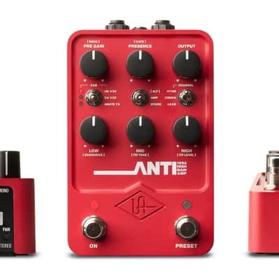 Universal Audio ANTI 1992 High Gain Amp  2024 - Present - Red image 2