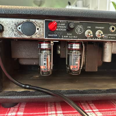 Fender Bassman - 1966 - Black Panel w/mods image 8