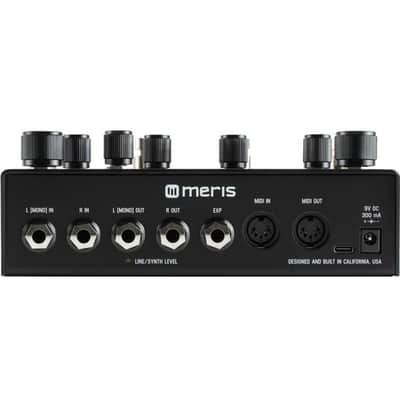 Limited Edition Meris Audio LVX 10th Anniversary Delay Effects Pedal - Black image 2