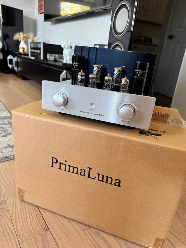 *OPEN BOX* STORE DEMO PrimaLuna Prologue Three Tube Stereo Preamplifier ~LOOK~