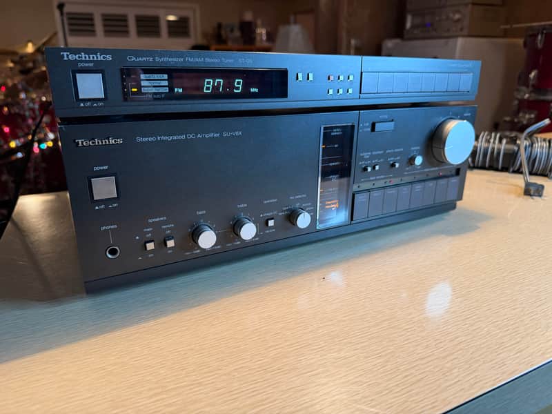 TECHNICS SU-V6X 100 WPC Stereo DC Amplifier + ST-G5 Tuner FRESH