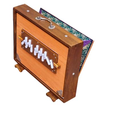 SHRUTI BOX~BIG SIZE (16" X 12" X 3")~13 NOTES~440Hz~MANTRA~CHANT~YOGA~WITH BAG image 8