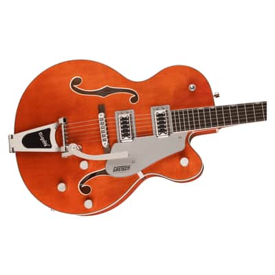 Gretsch G5420T Electromatic Classic Hollow Body Electric Guitar w/Bigsby, Laurel Fingerboard, Orange Stain image 3
