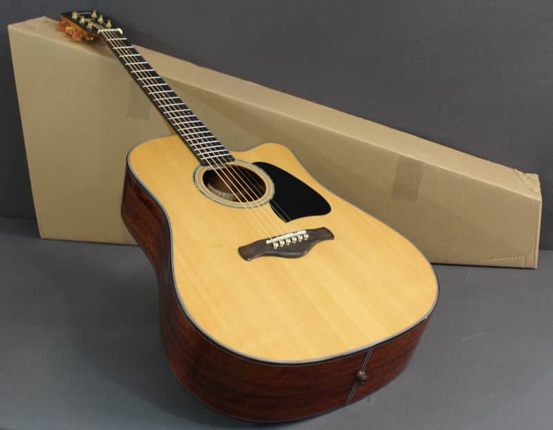 Ibanez Artwood Series AW3000CE NT Ac/El All Solid Dreadnought
