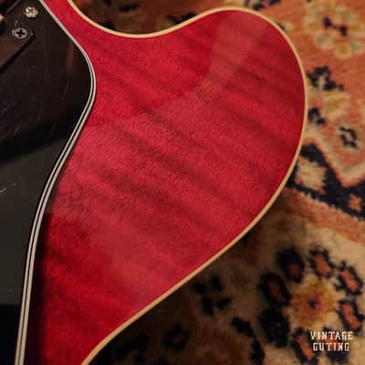 2023 Gibson ES-335 Figured Sixties Cherry w/ OHSC | Block Inlay, Figured Top image 5