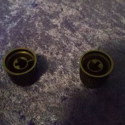 Ampeg Amplifier Amp Knobs x2 (for D Shaft) image 2