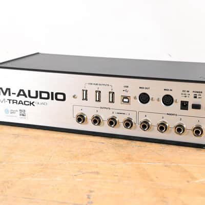 M-Audio M-Track Quad 4x4 USB Audio/MIDI Interface (NO POWER SUPPLY) CG01VGE image 6