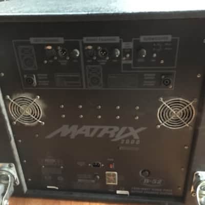 B52 MATRIX-2000 3-Piece Powered Speaker System image 6