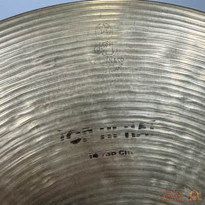 Zildjian K 14” Hihat Cymbals (Brilliant Heavy) image 4
