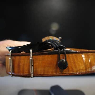 An Antique Antonius Stradivarius Nicolo Eberti Copy Full Size 4/4 Violin Bow & Case3 V image 10