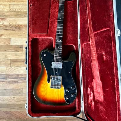 1977 Fender Telecaster Custom Sunburst with Rosewood Fretboard image 3
