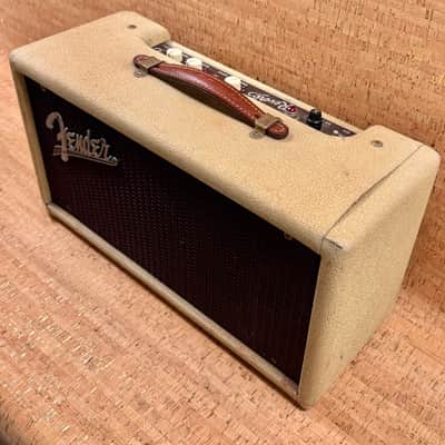 Fender 6G15 Tube Reverb Unit 1962 - Blonde w/ Oxblood *Rare* image 6