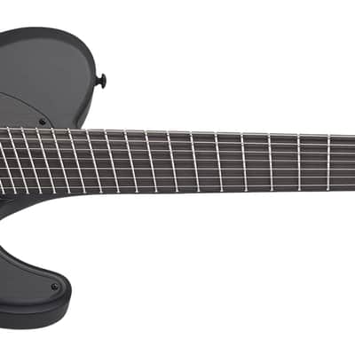 Schecter PT-7 MS Black Ops Satin Black Open Pore image 2
