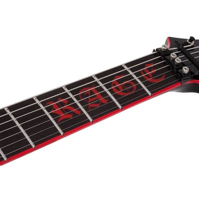Schecter Sullivan King Banshee 7FRS - Obsidian Blood image 12