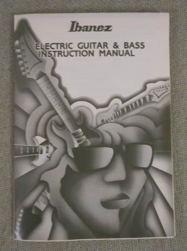 Ibanez Electric Guitar and Bass Instruction Manual Early 90s' image 1