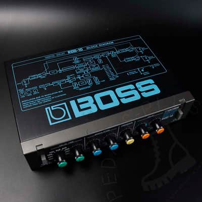 Boss RDD-10 Micro Rack Series Digital Delay 1985 - 1991 - Black image 1