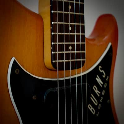 Burns Nu Sonic electric guitar 1964 Red image 7