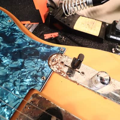 1980's Electra Telecaster Tele Maple Neck Electric Guitar image 19