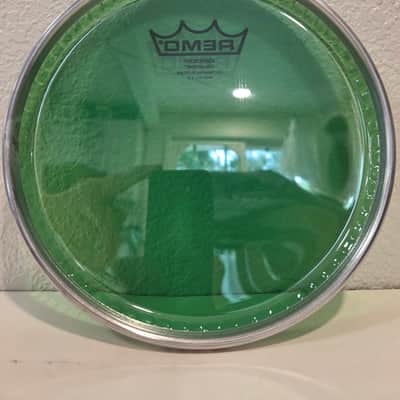 8"REMO Emperor Colortone Clear green drum head image 4
