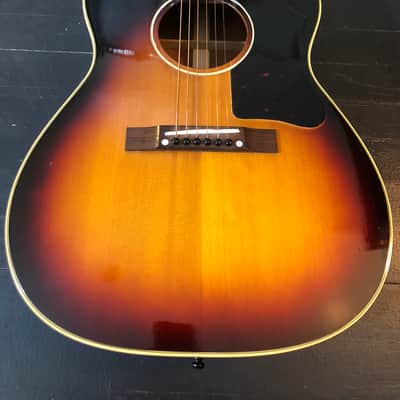 1960 Gibson LG-2 Sunburst vintage X-bracing image 6