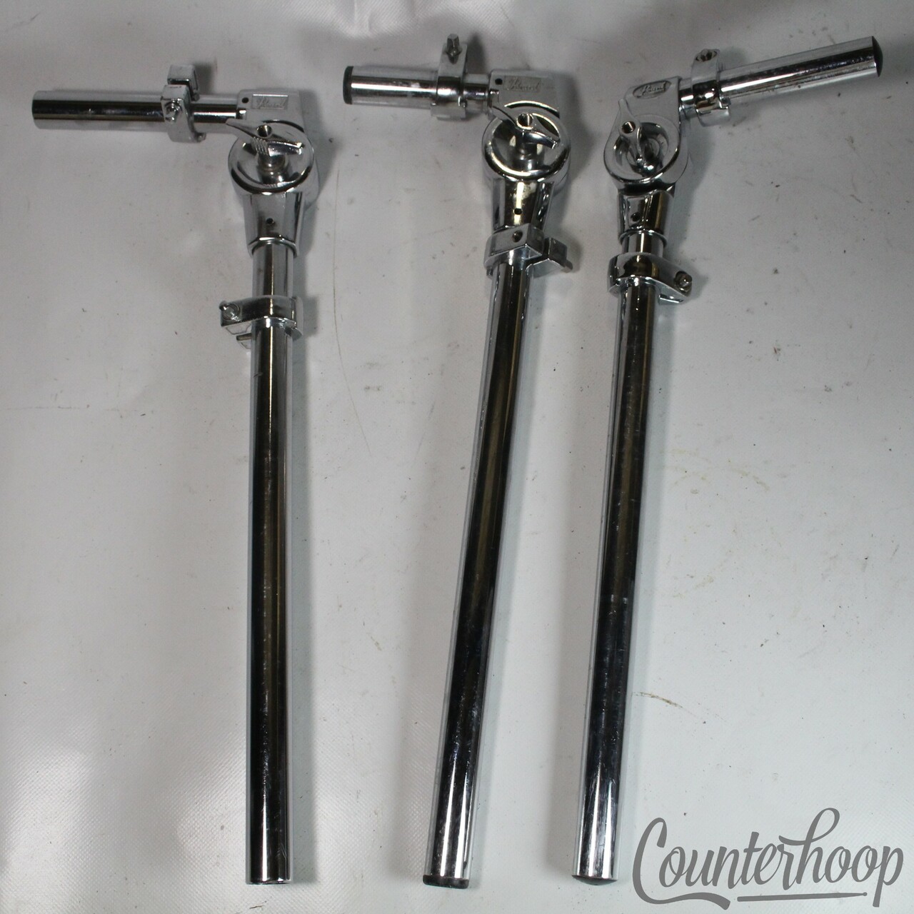 PEARL 3x Gear-Lock Drum Tom Arms Hardware Angle 13x3 13" TH-771 Bass Mounts — main photograph