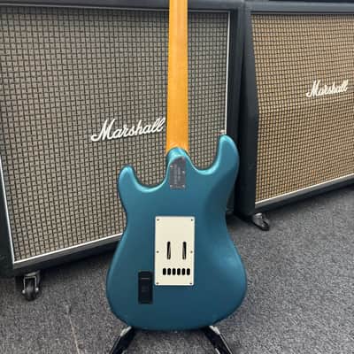 Ernie Ball Music Man Cutlass Tremolo with Rosewood Neck 2016 - Vintage Turquoise image 7
