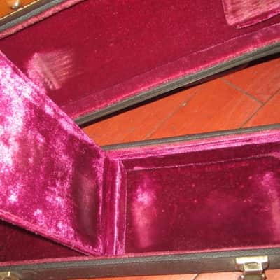 1968 Gibson SG Case Black w/ Purple Interior image 9