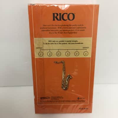 Rico RKA2520 Tenor Saxophone Reeds - Strength 2.0 (25-Pack) 2010s - Standard image 2