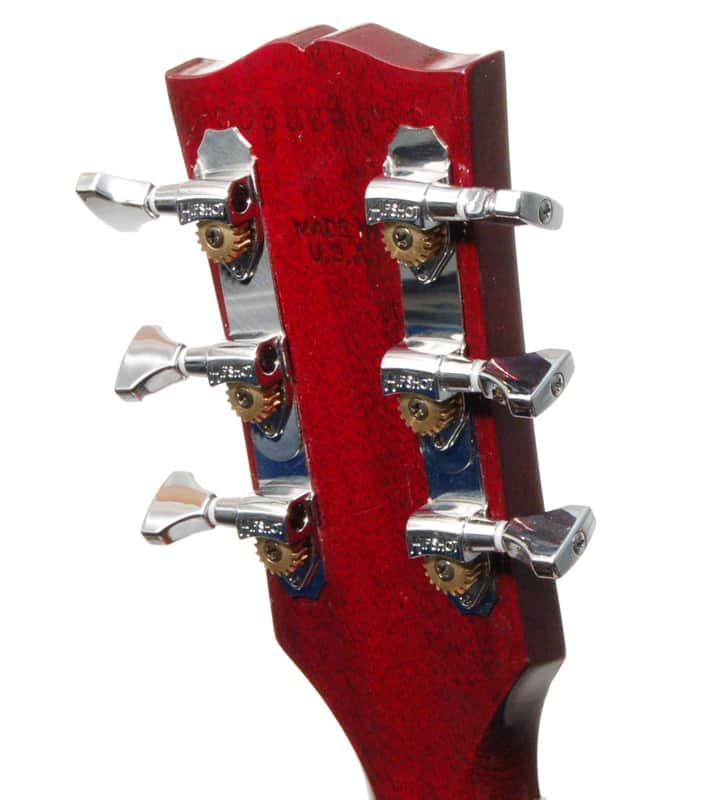 Hipshot CHROME 3+3 Classic Open-Gear Guitar Machines 3x3 Tuners with UMP Kit image 1