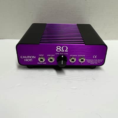 THD Hot Plate Power Reactive Attenuator 8 Ohm Purple Volume Control Load Box Amp Power Soak w Manual image 6