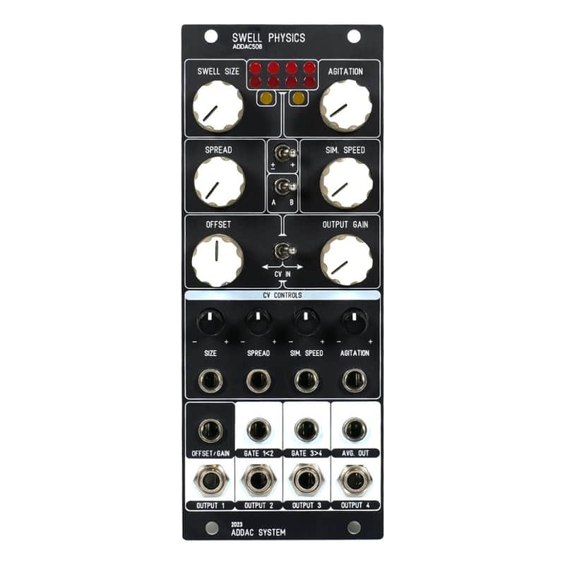 ADDAC 508 Swell Physics Eurorack Modulation Source Module image 1