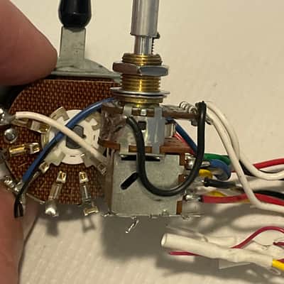 2010's Era MIM Charvel San Dimas Pro Mod 2H Guitar Complete Electronics Wiring Volume Pot Jack image 7