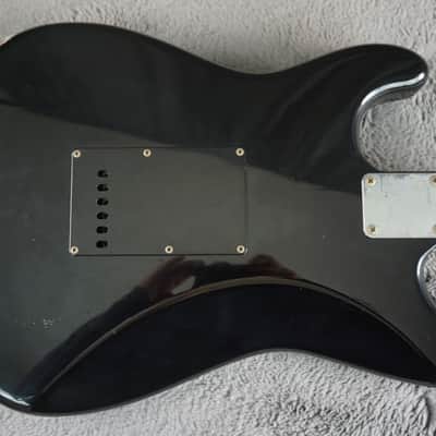 Greco Super Power HSS Strat Style MIJ Electric Guitar Black 1980s Japan image 8