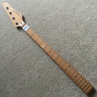 Douglas Roasted Maple Wood 4 String Bass Neck, 20 Frets Fingerboard Fretboard image 1