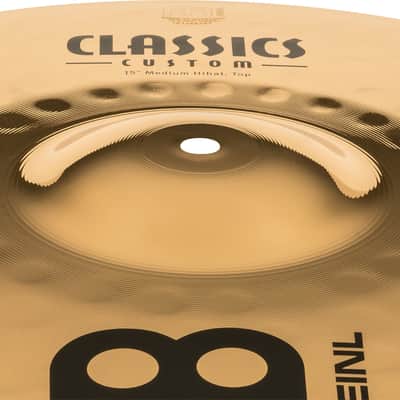MEINL CC15MH-B Classics Custom Brilliant Medium HiHat 15 Zoll Becken image 4