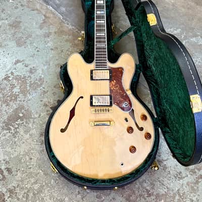 Epiphone by Gibson Sheraton 1989 - Redburst original vintage MIK peerless image 4