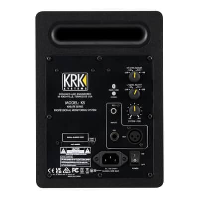 KRK KREATE 5 Active Two-Way Studio Reference Monitor (Black, Single) - 5" image 3