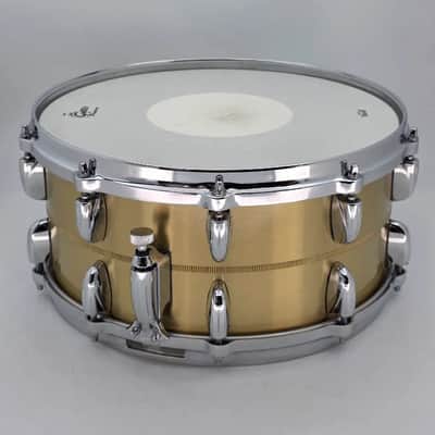 Used Gretsch G4169BBR USA Bell Brass Snare Drum 14x6.5 - Very Good image 3