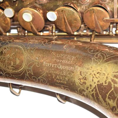 Buffet Powell Tenor Saxophone 1930s Original finish Fully playing image 4
