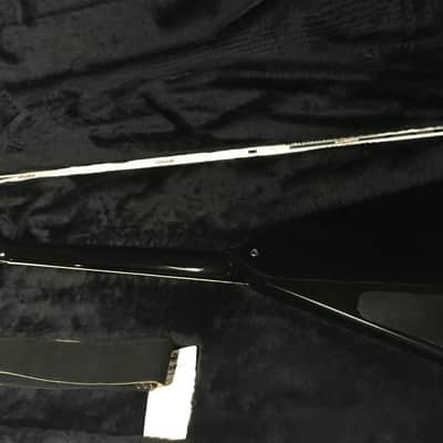 Jackson USA KV1 King V Dave Mustaine 1999 Black original hard shell case image 7