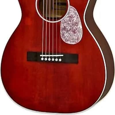 Aria Acoustic Guitar Urban Player Stained Red 6 strings 101UP-STRD image 2