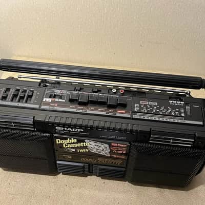 Sharp WQ-T234H Rare Vintage Portable Cassette Recorder Boombox Working Warranty image 19