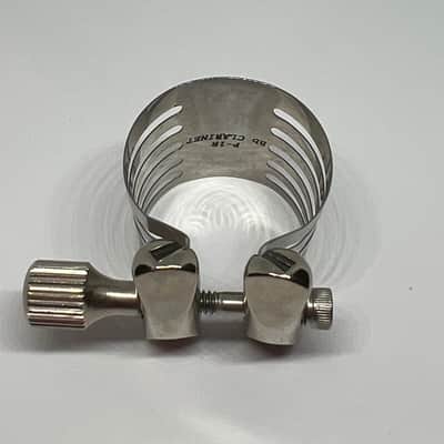 Rovner Ligature for Bb Clarinet P-1R - platinum metal image 4