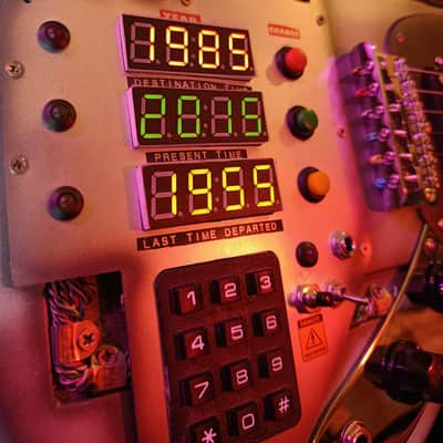 Mustang Custom Shop Back to the Future Guitar image 10