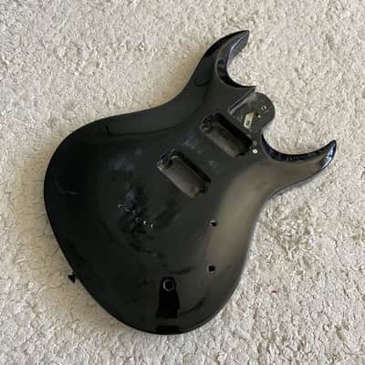 HH Black Electric Guitar Basswood Body DIY Project image 2