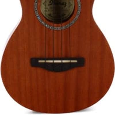 Ibanez UEWS5 Soprano Acoustic Ukulele - Natural Mahogany image 2